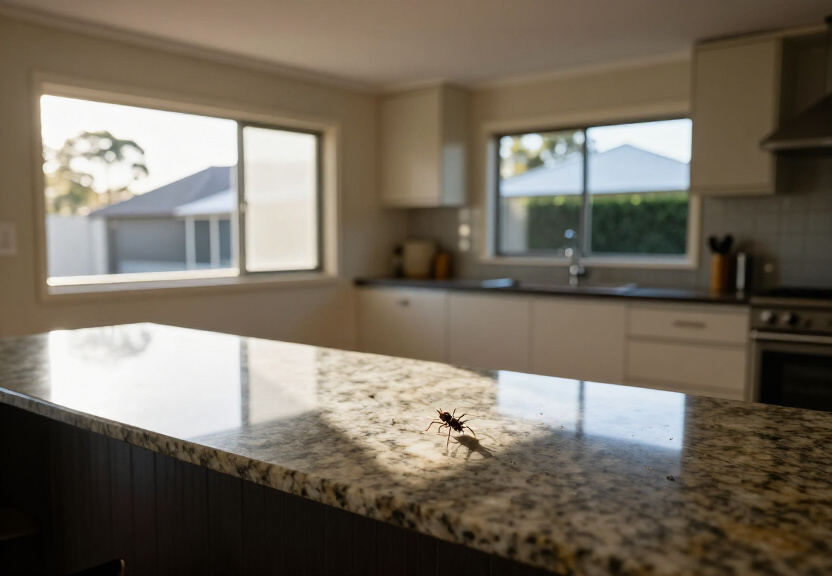 Ant-free home in Clyde after treatment